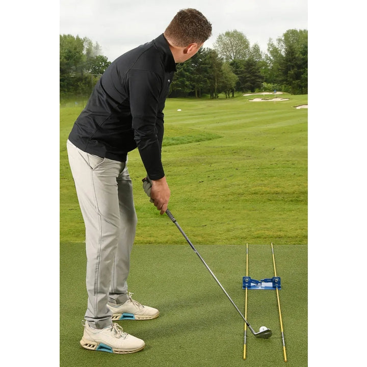 Golf Training Aids Swing Plate Dual Pro by Jamie Brittain