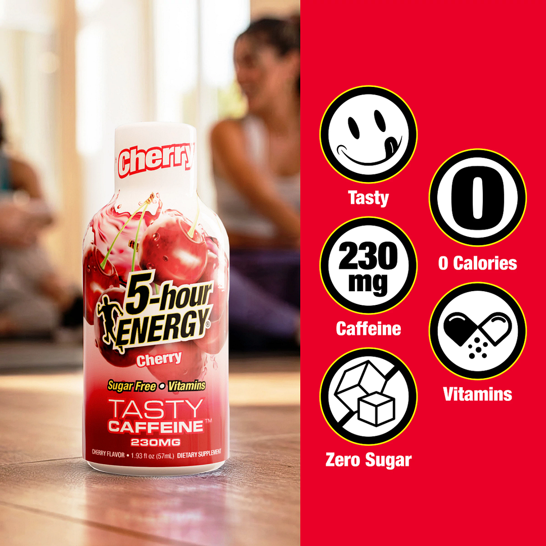 5-hour Energy Cherry Flavor Extra Strength 5-hour ENERGY Shots