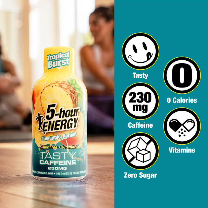 5-hour Energy Tropical Burst Flavor Extra Strength 5-hour ENERGY Shots