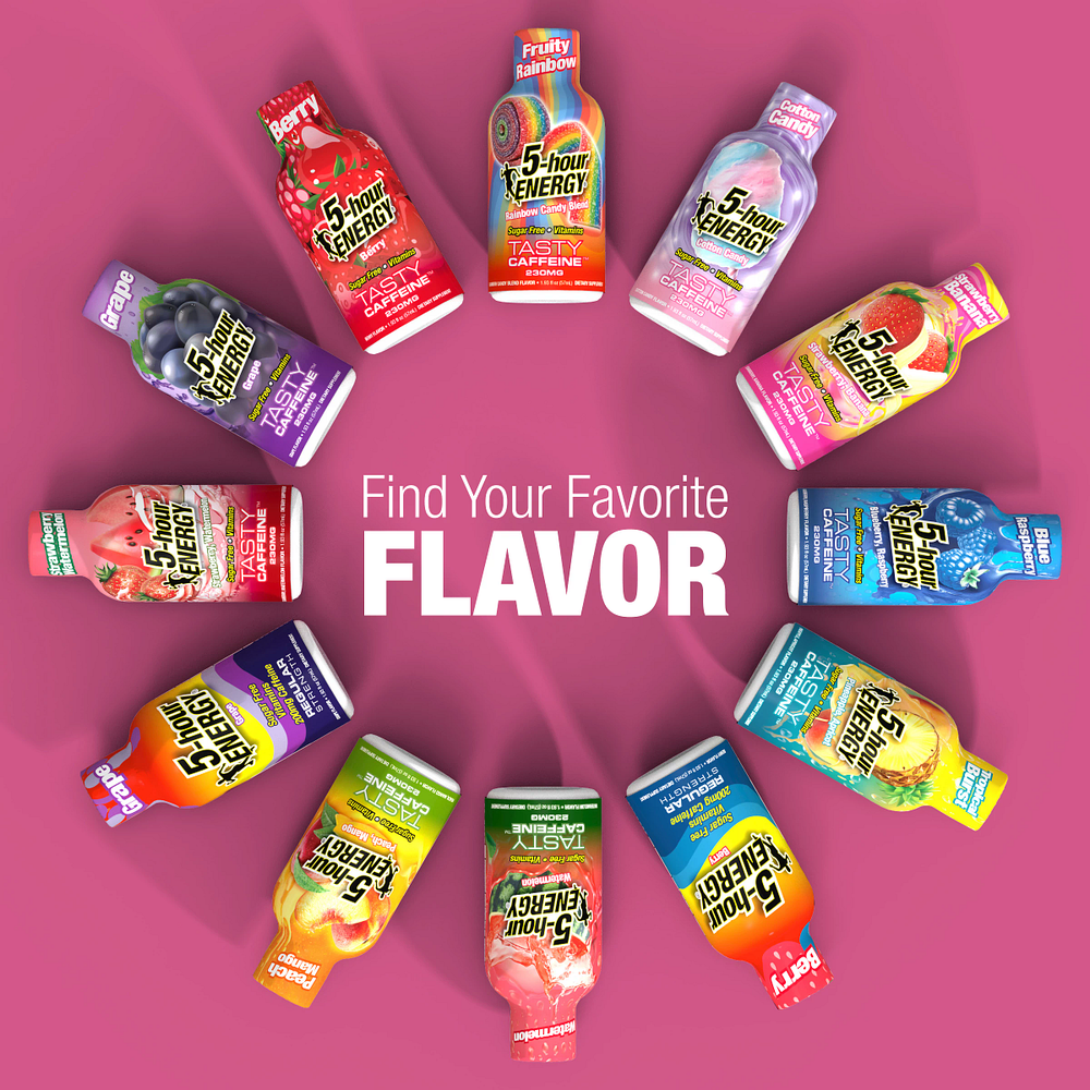 Cotton Candy Extra Strength 5-hour ENERGY Shots