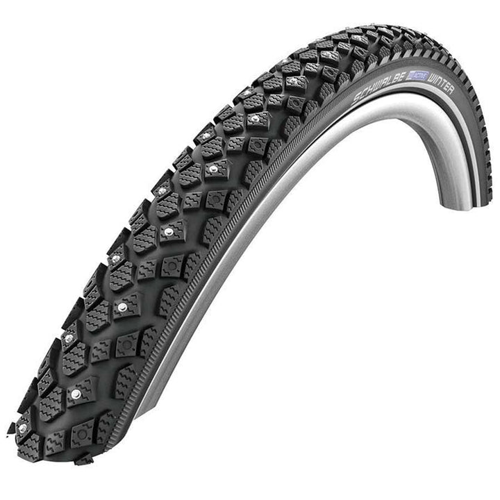 Schwalbe, Winter, Tire, 700x40C, Wire, Clincher, Winter, KevlarGuard, 50TPI, Black