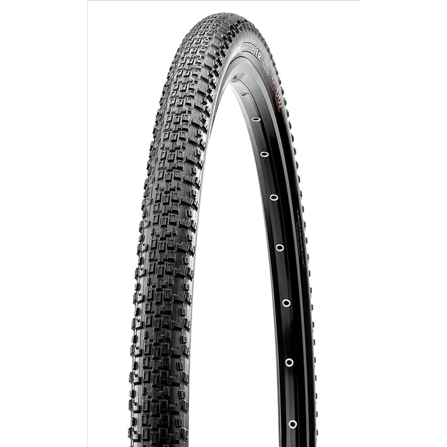 Gravel Tire, 700x45C, Folding, Tubeless Ready, Dual, SilkShield, 60TPI, Black