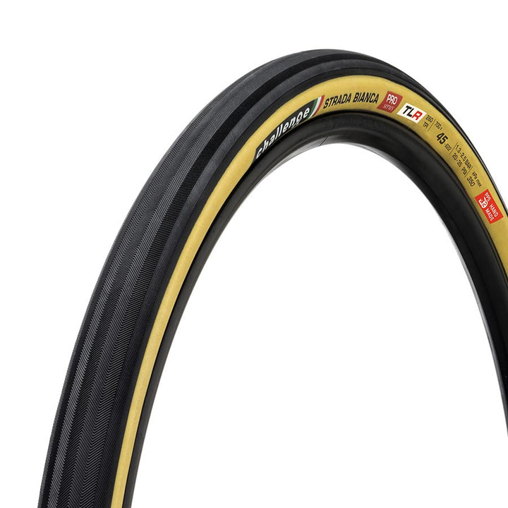 Road Tire, 700x45C, Folding, Tubeless Ready, SmartPlus, SuperPoly, 300TPI, Tanwall