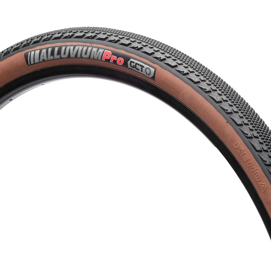 Kenda, Alluvium, Tire, 700x40C, Folding, Tubeless Ready, Single, GCT, 120, Coffee