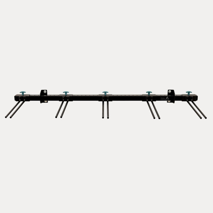 Adjustable Ski Rack for 10 Pairs - Optimal Wall Storage