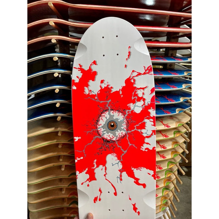 Electric Eye Limited Edition Hand-Painted Skateboard Deck