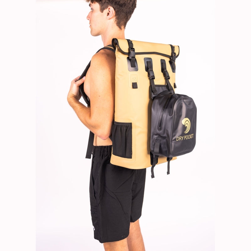 Waterproof Floating Backpack Cooler With Dry Bag
