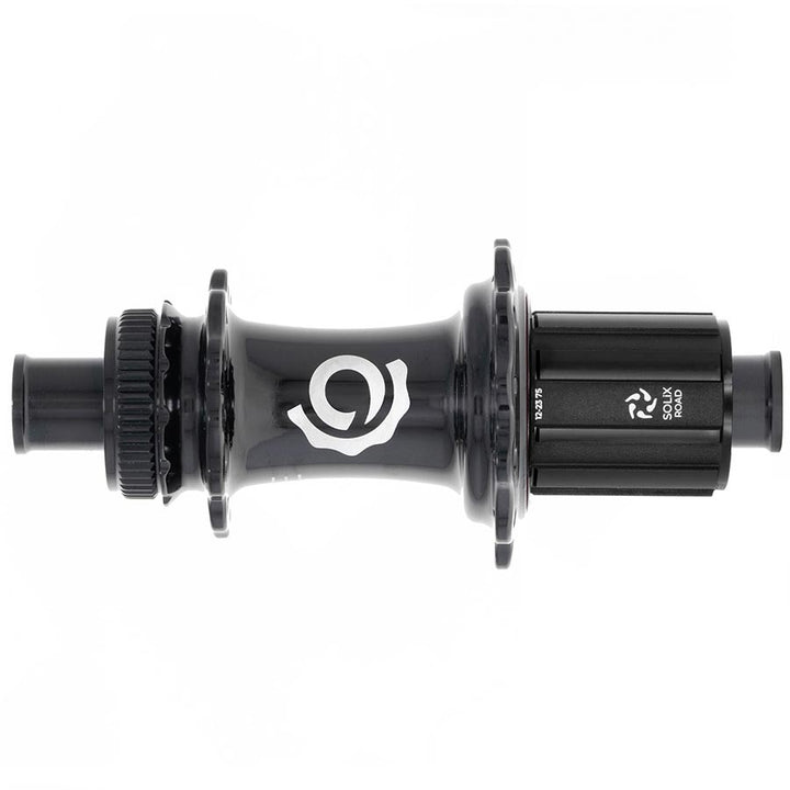 28H, 12mm TA, 142mm, Shimano HG 11, Black