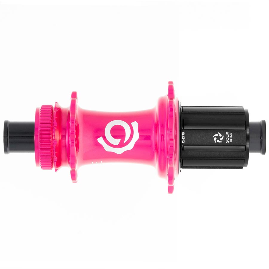 28H, 12mm TA, 142mm, Shimano HG 11, Pink