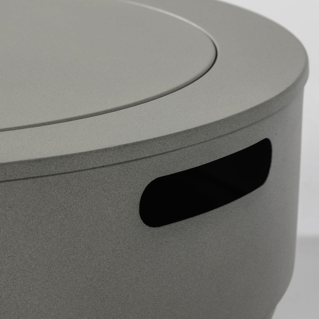 24 Inch Propane Gas Fire Pit Bowl for Outdoor Spaces