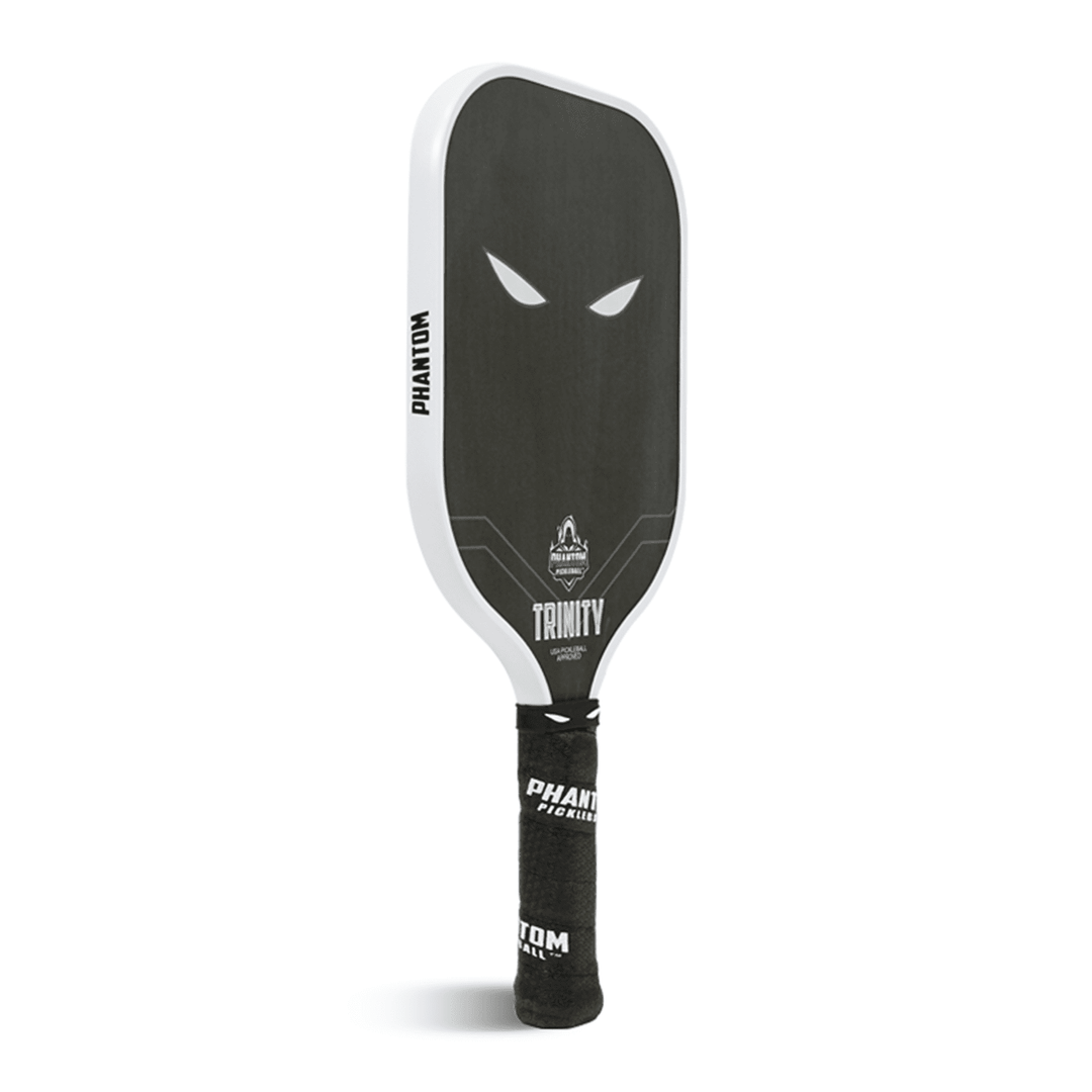 Phantom TRINITY 14MM T700 Raw Carbon Fiber Thermoformed Pro Pickleball Paddle w/ Premium Cover