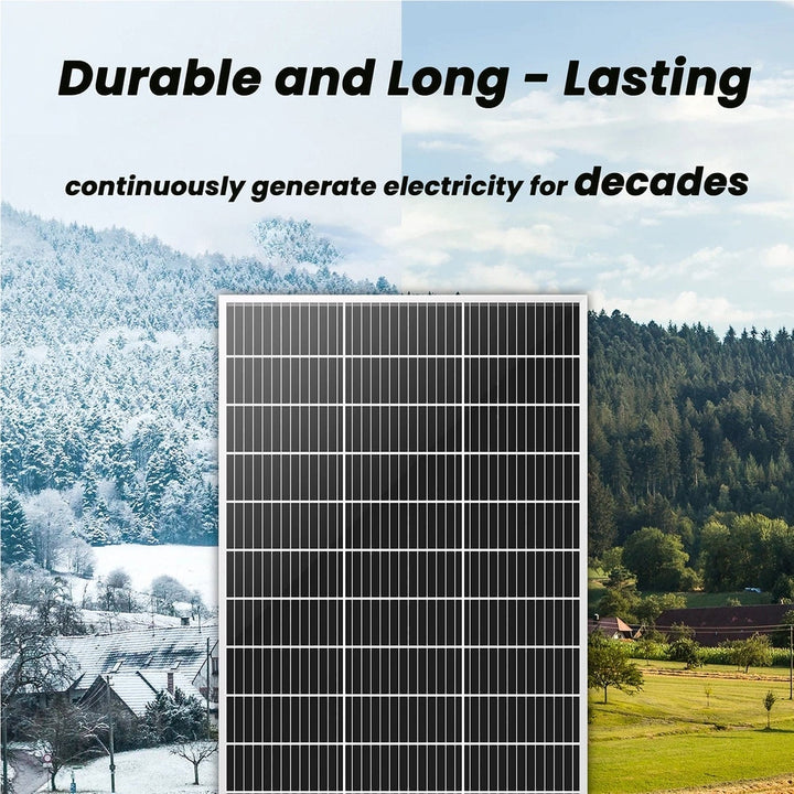 100W Solar Panels for Fast Power Recharge