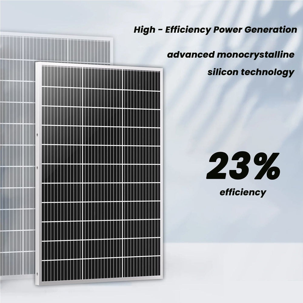 100W Solar Panels for Fast Power Recharge