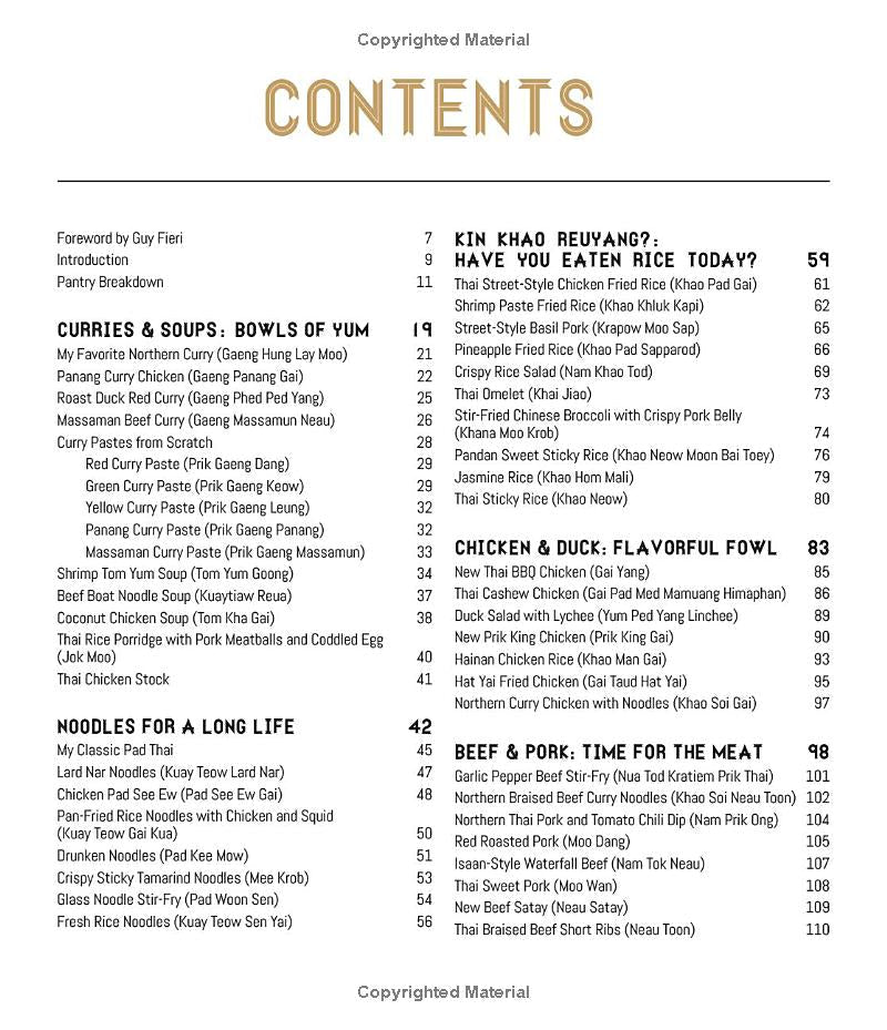 101 Thai Dishes You Need to Cook Before You Die: The Essential Recipes, Techniques and Ingredients of Thailand Spiral Bound