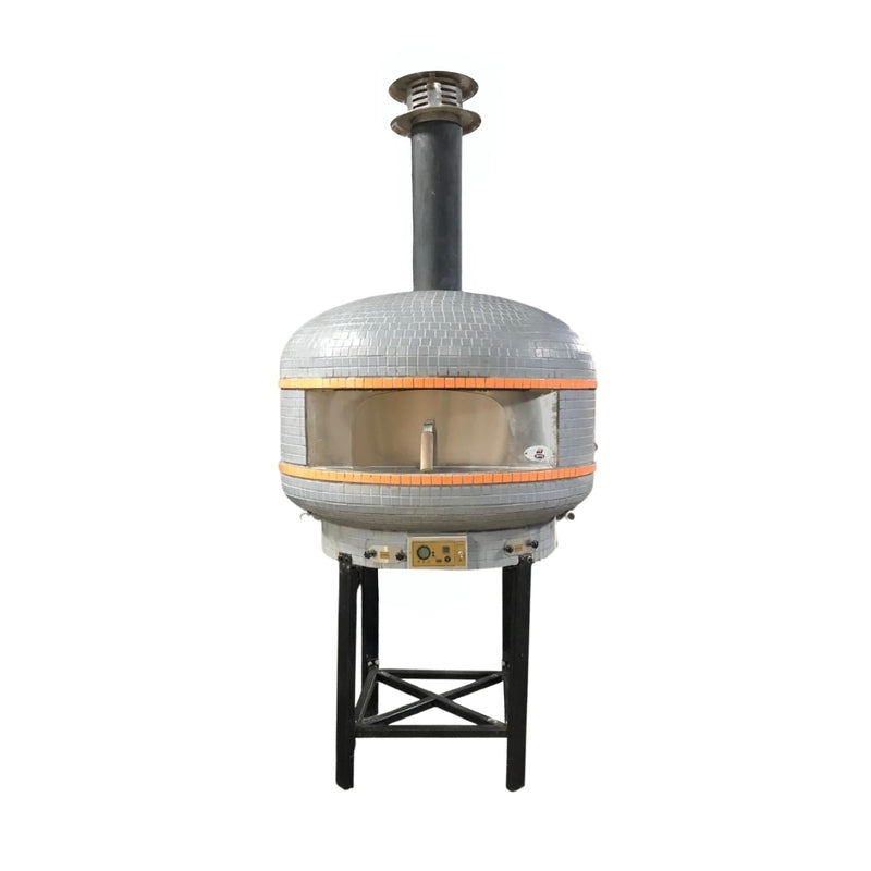 WPPO 40" Professional Lava Digital Controlled Wood-Fired Oven With Convection Fan