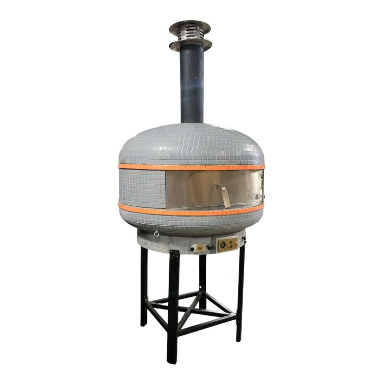 WPPO 40" Professional Lava Digital Controlled Wood-Fired Oven With Convection Fan