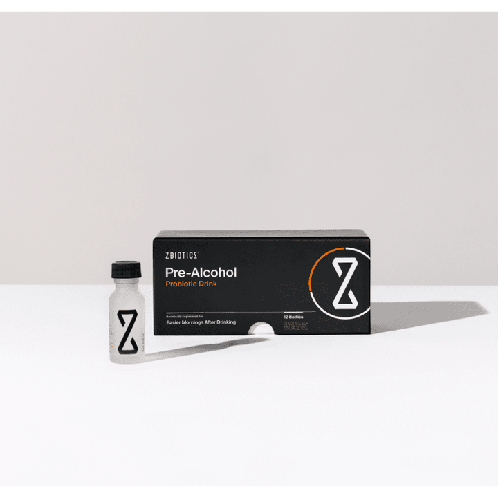 ZBiotics® Pre-Alcohol Probiotic Drink – 12-pack