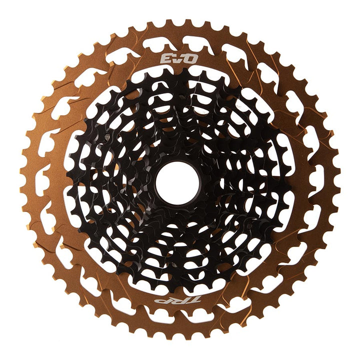 TRP, EVO 12, Cassette, Gold, Speed: 12, 10-52T