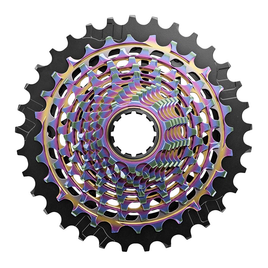 sram xg-1290 e1 12 speed: cassette rainbow xd-r