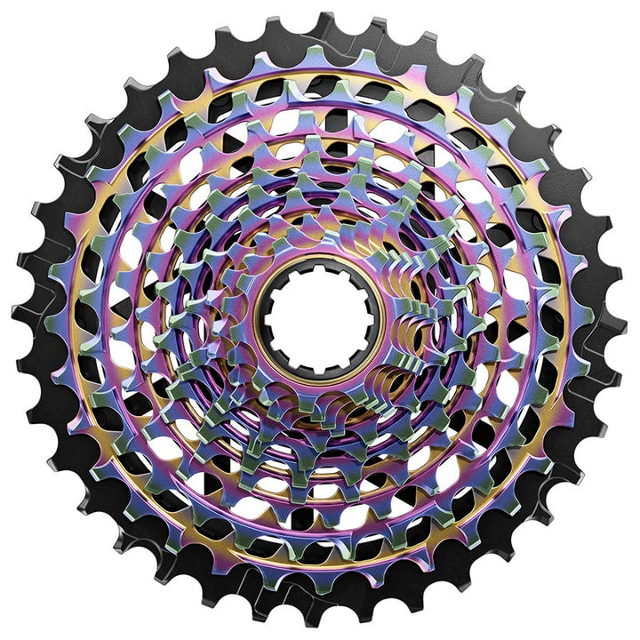 sram xg-1290 e1 12 speed: cassette rainbow xd-r