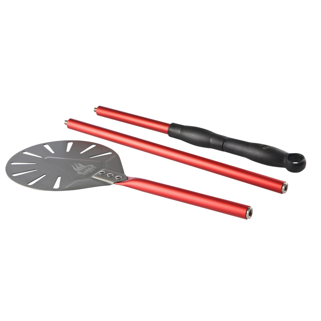 7" Round Turning Pizza Peel With Break Down Handle