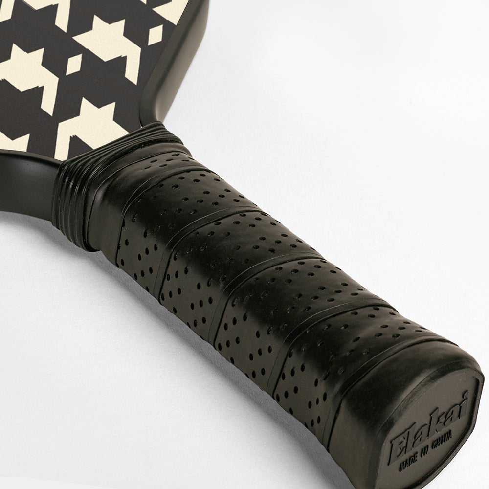 Classic Houndstooth Pickleball Paddle for All Players