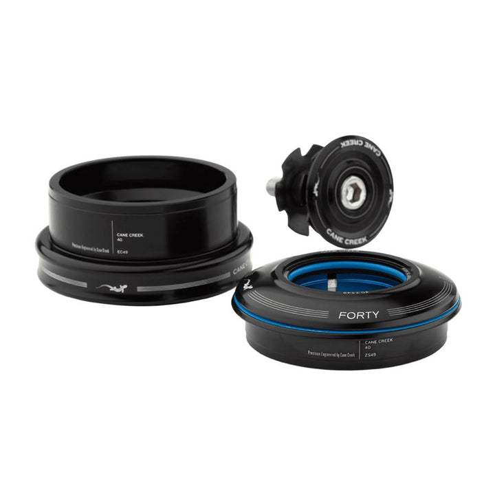 Cane Creek, 40 Series ZS49/EC49 Tapered, Headset, : ZS49/28.6 | EC49/40, ZS, External threadless, Complete