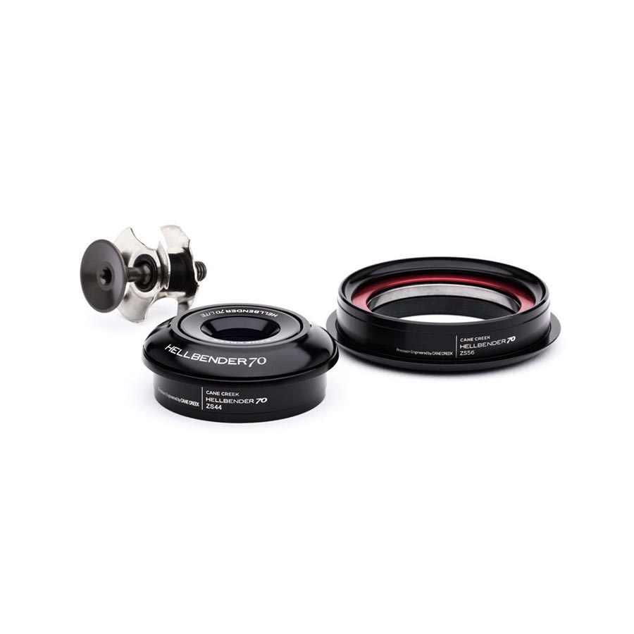 Cane Creek, Hellbender 70 Lite ZS44/ZS56, Headset, : ZS44/28.6/H8 | ZS56/40, ZeroStack, Complete