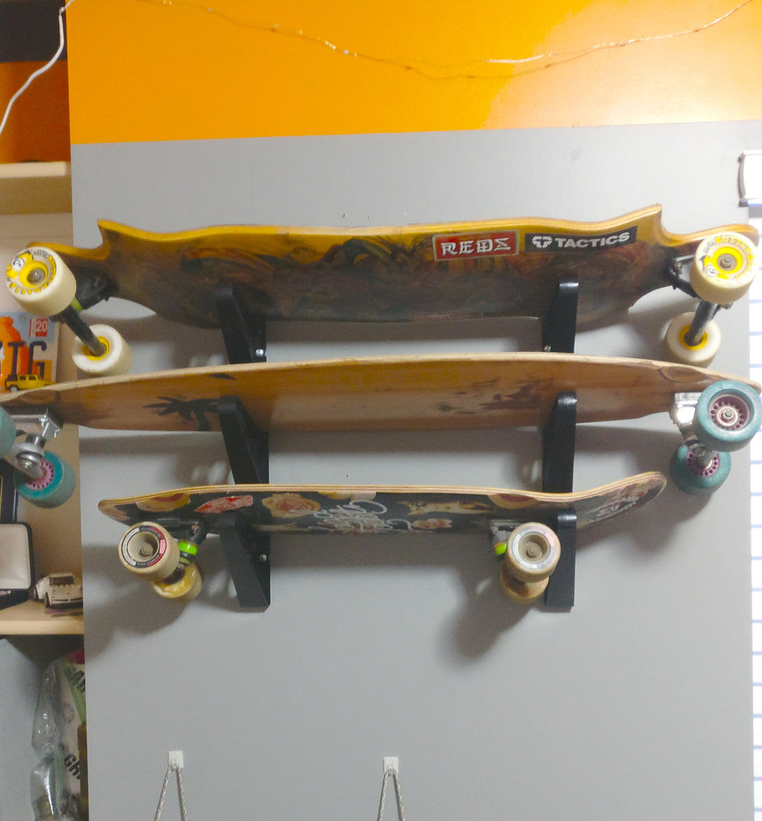 Trifecta Longboard Storage Rack - longboard storage rack