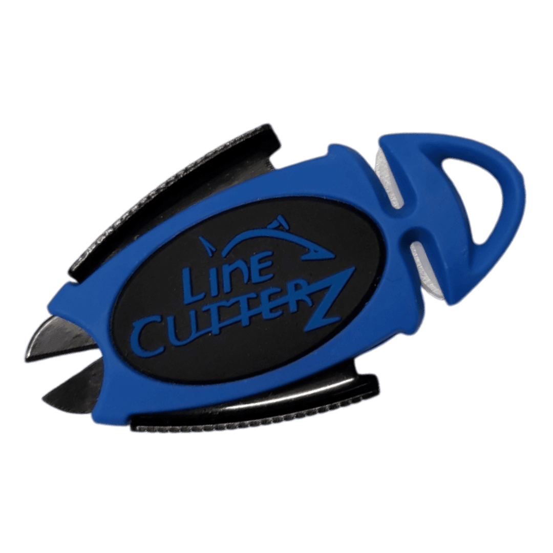 Line Cutterz Dual Hybrid Micro Scissors - Blue