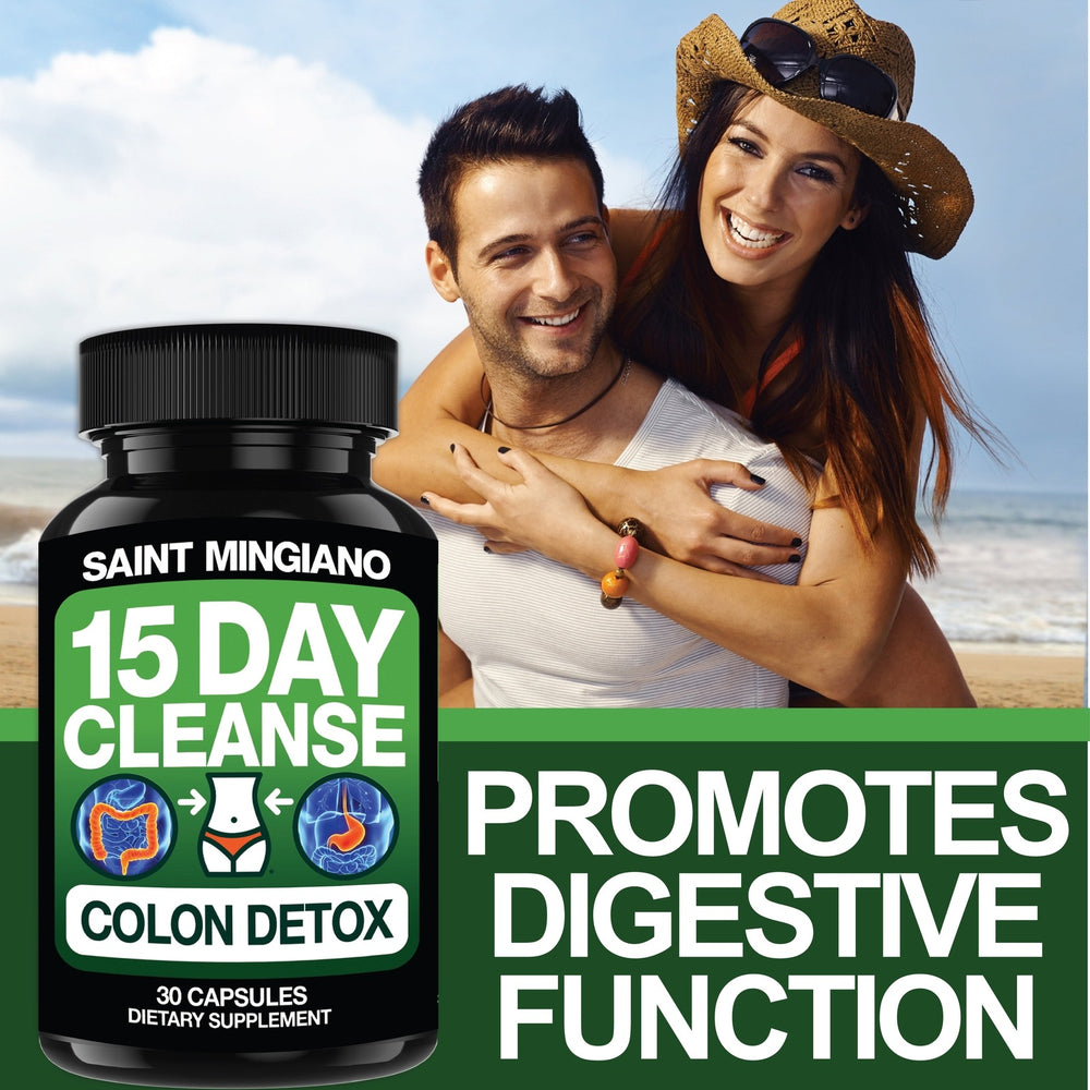 15 Day Cleanse | Colon Detox with Natural Laxative for Constipation & Bloating.