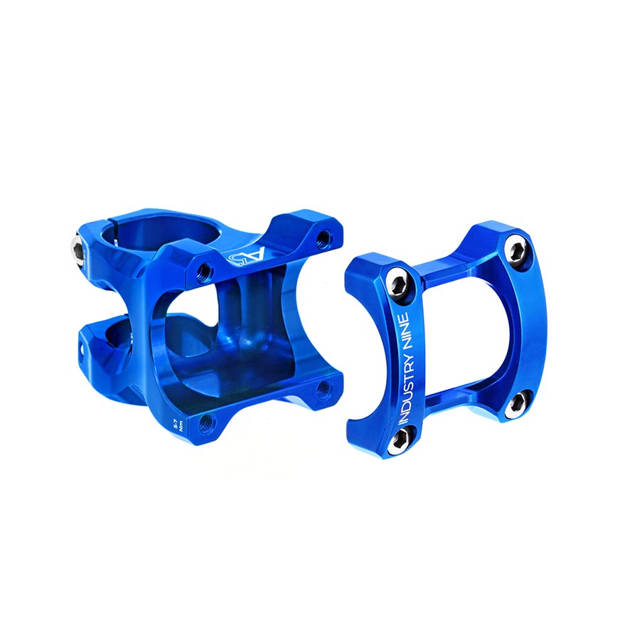 30mm, Steerer: 1-1/8'', 8°, Blue