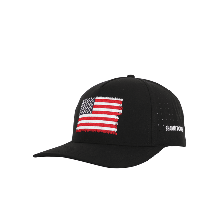 Shank it Golf USA Flag Golf Hat