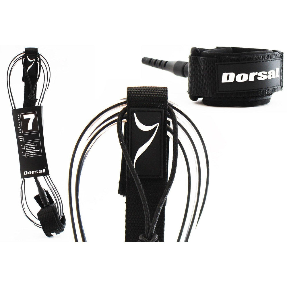 DORSAL Surf Leash for Surfboards and Longboards