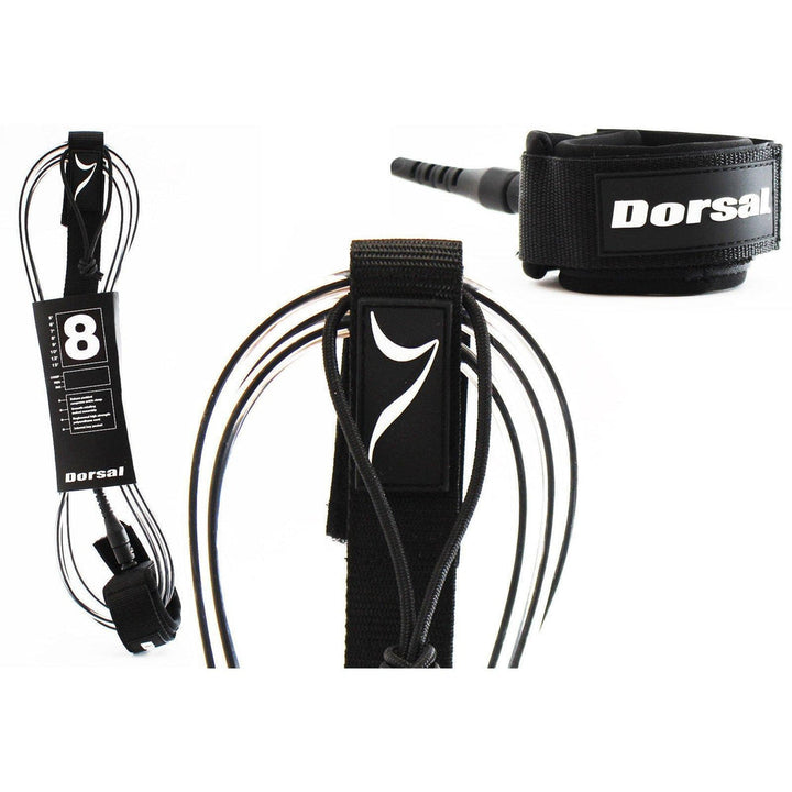 DORSAL Surf Leash for Surfboards and Longboards
