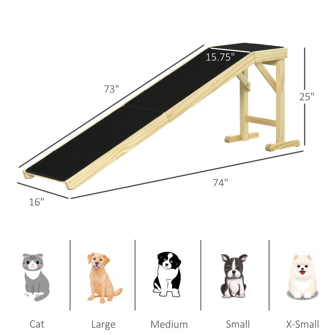 PawHut Dog Ramp for Bed - Easy Access Solution