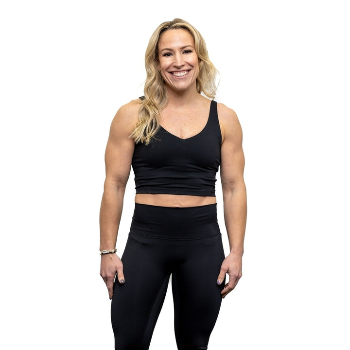 Willa Sports Bra Top - Black