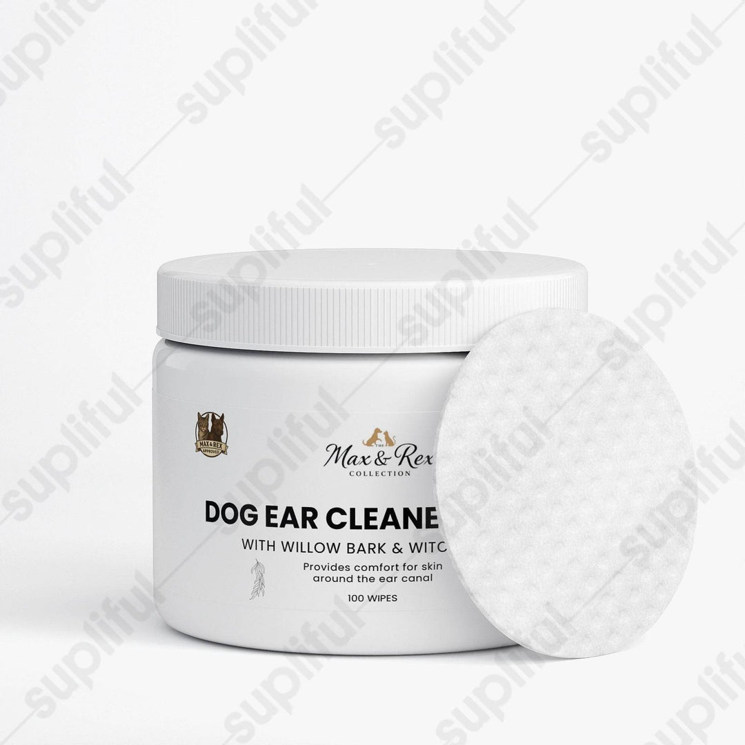The Max & Rex Collection Dog Ear Cleaner Wipes