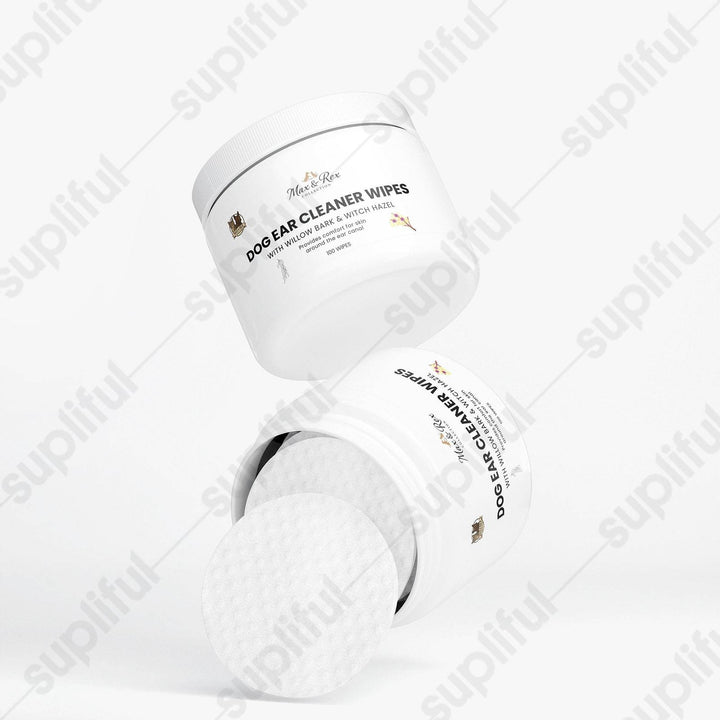 The Max & Rex Collection Dog Ear Cleaner Wipes