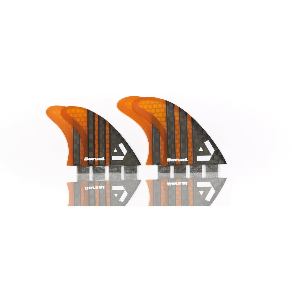 DORSAL Surfboard Fins Quad 4 Set FCS Compatible