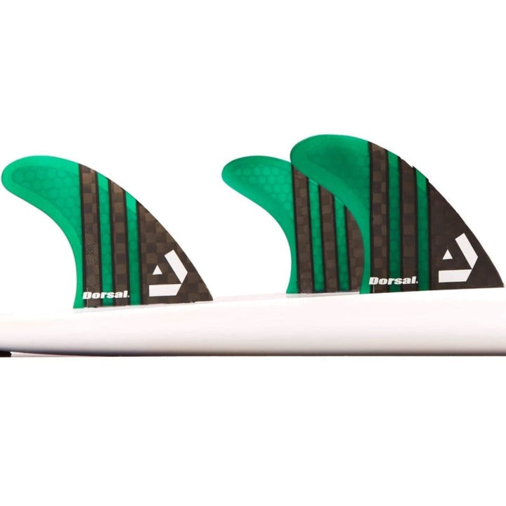 DORSAL Surfboard Fins Thruster 3 Set - FCS Compatible