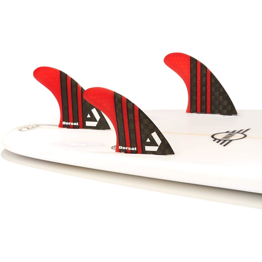 DORSAL Surfboard Fins Thruster 3 Set - FCS Compatible