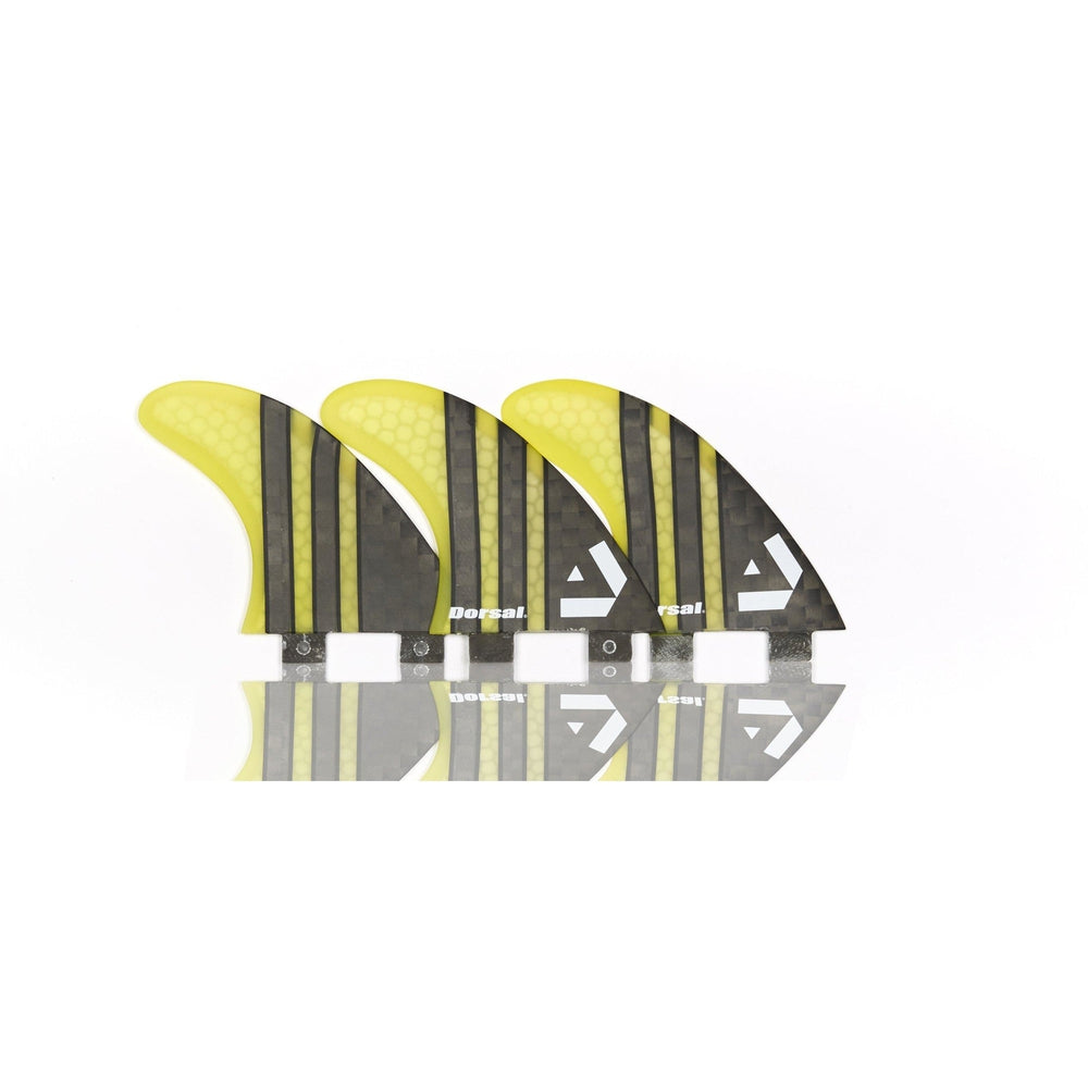 DORSAL Surfboard Fins Thruster 3 Set FCS Compatible
