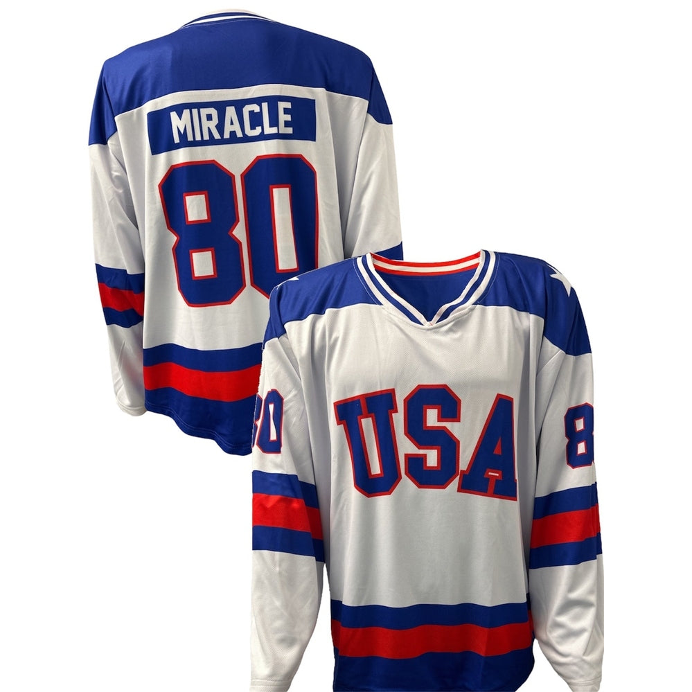 USA Hockey Miracle on Ice 1980 Jersey with Reversible Design