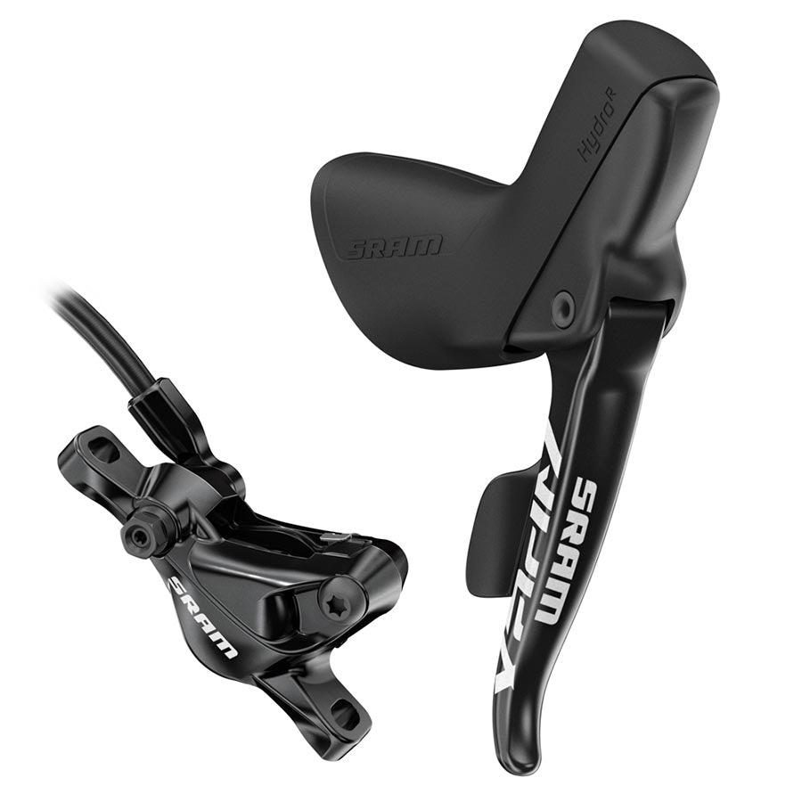 sram apex hydraulic road post mount disc brake right doubletap 11 speed lever set