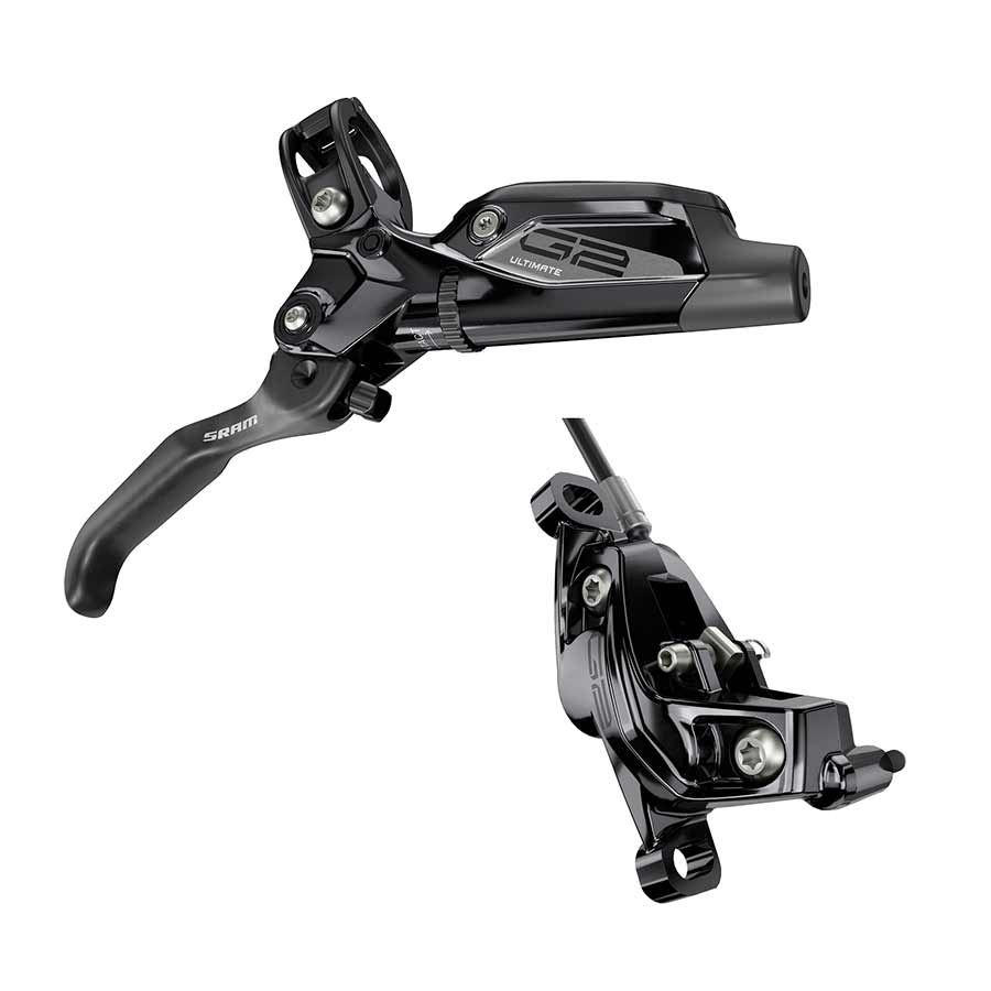 sram g2 ultimate disc brake and lever - gloss black