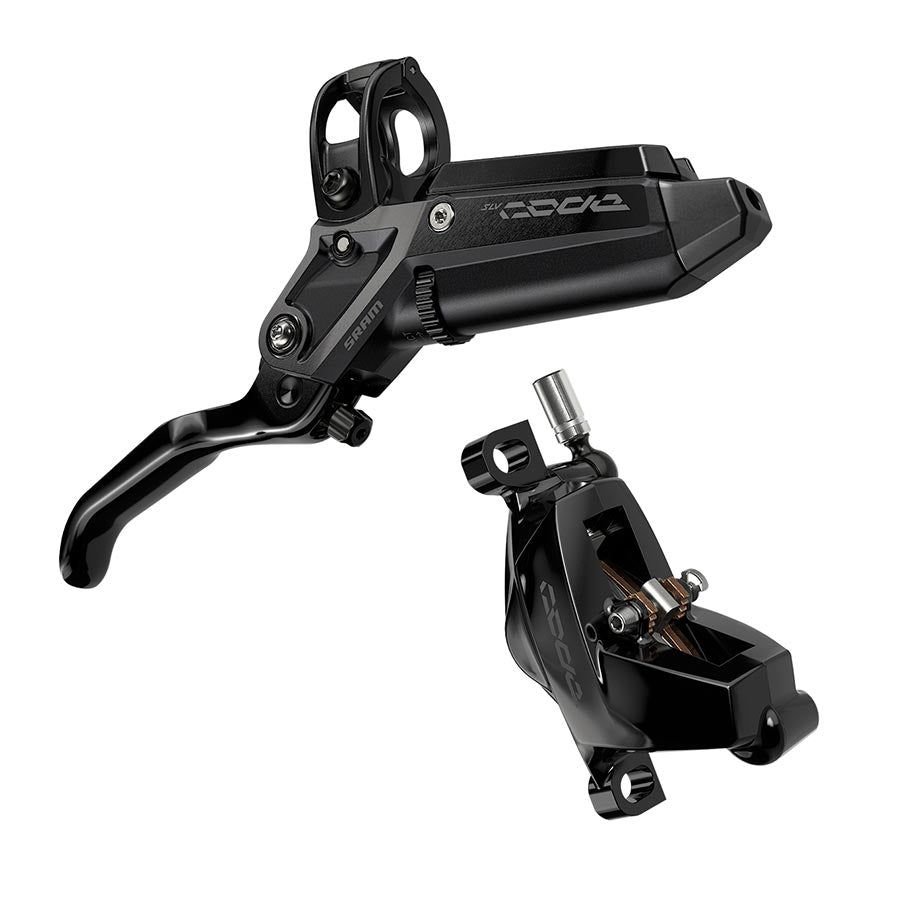 Rear, Post mount, Black