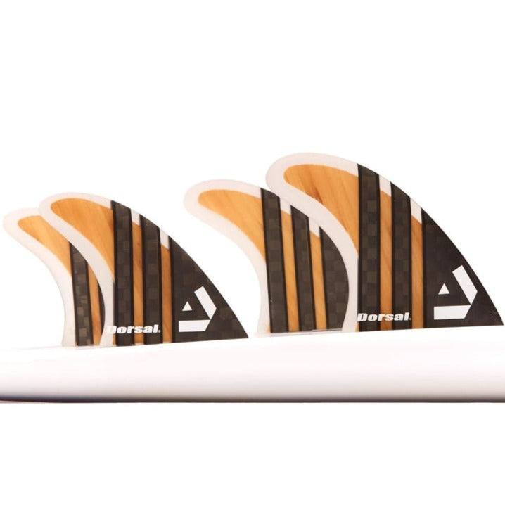 DORSAL Surfboard Fins Quad Set for Enhanced Performance