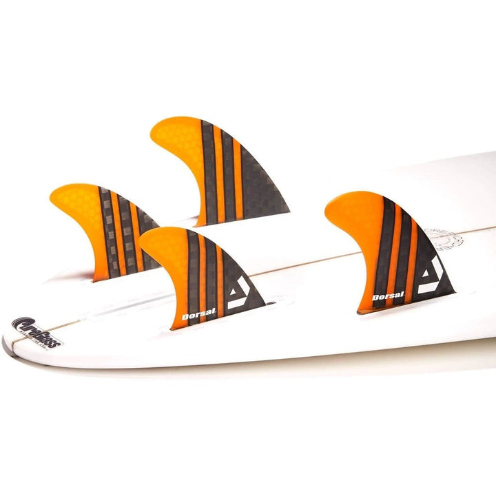 DORSAL Surfboard Fins Quad 4 Set Future Compatible