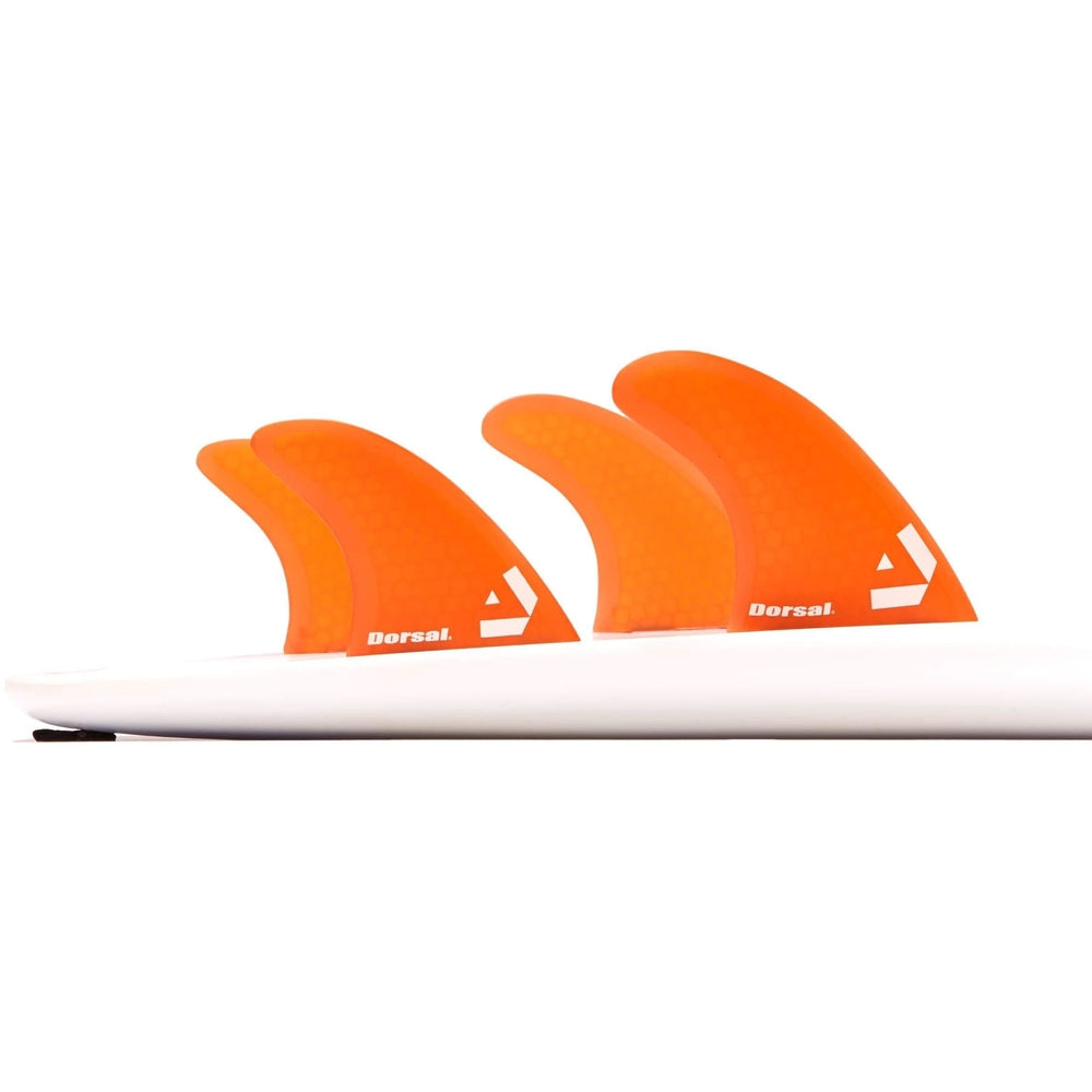 DORSAL Surfboard Fins Quad Set for FCS Boards